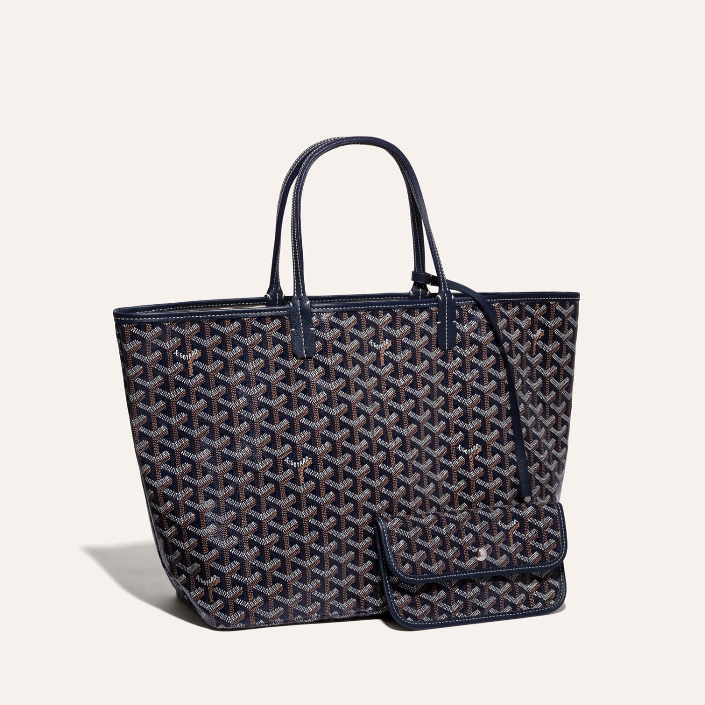 Goyard Saint Louis PM Tote Bag Navy Blue - Image 1